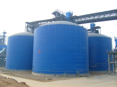 涞水水泥钢板库改造