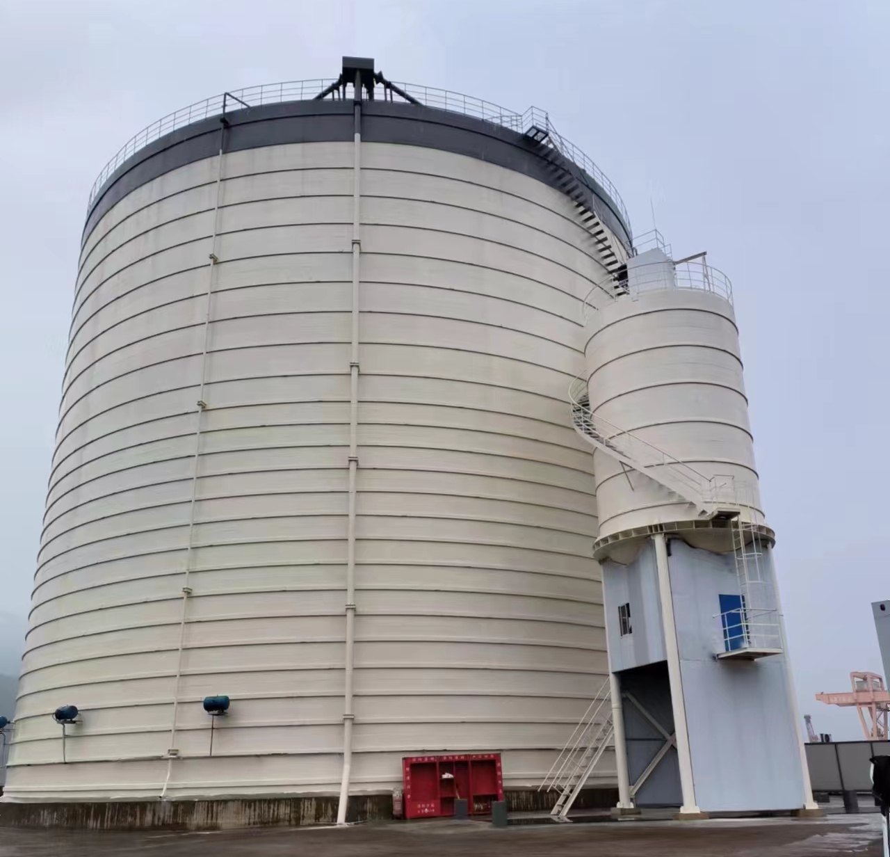 涞水10万吨水泥钢板库