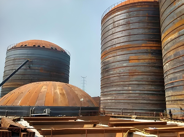 涞水焦粉钢板仓